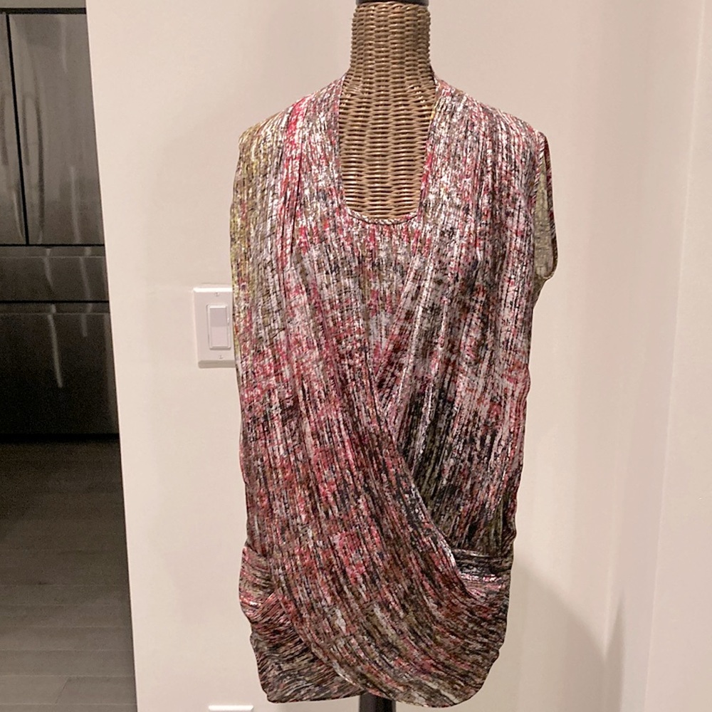 ⭐️ 2 for $15 OR $10 each ⭐️ BCBGMaxazria * Multicolour Sleeveless Tunic-top